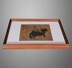 剑河书画装裱配框服务案例